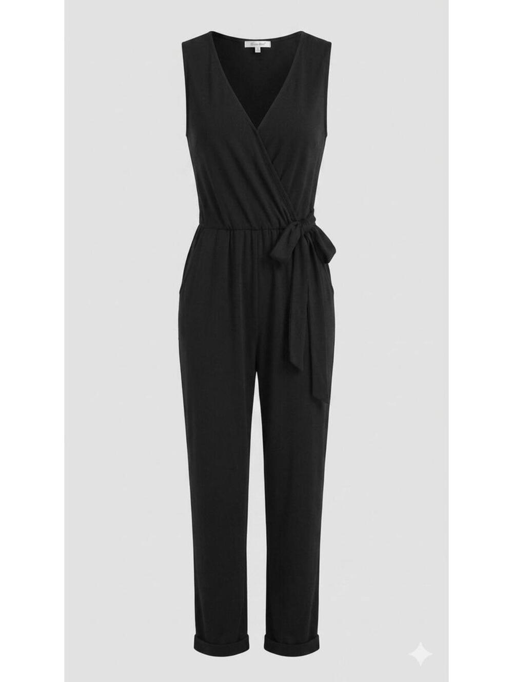 Lemon Tart Straight Leg Jumpsuit Size Small Lightweight And Comfortable